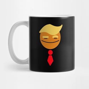 Smile Face Trump with Tie Mug